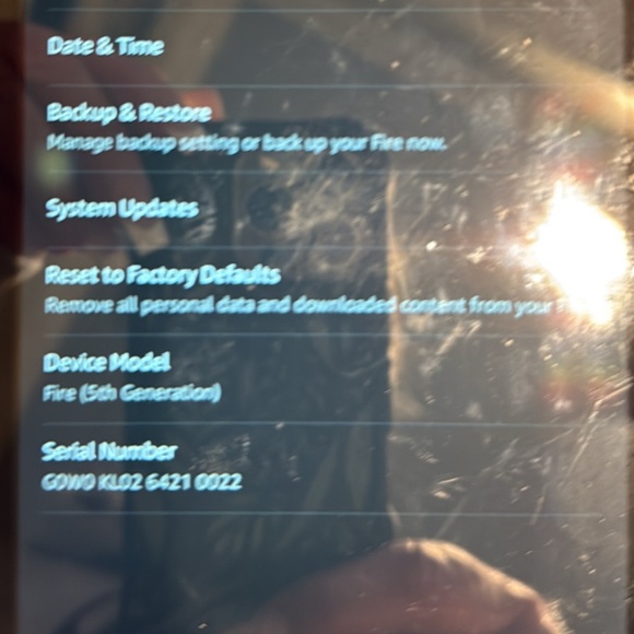 Amazon Fire Tablet - Picture 3 of 5